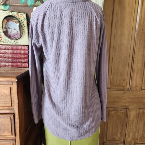 CHASER Waffle Knit Long Sleeve Top - Picture 6 of 11